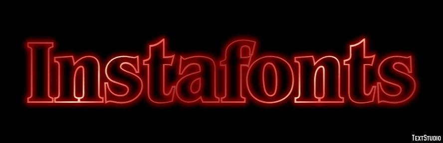 Instafonts Text Effect