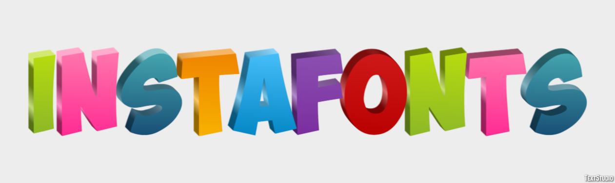 Instafonts Text Effect