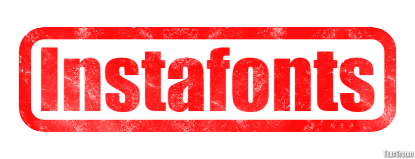Instafonts Текстовый эффект