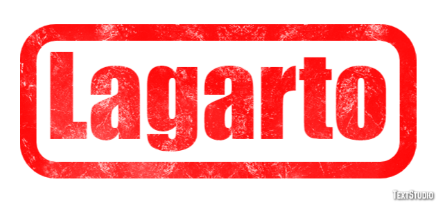 Lagarto Efeito de texto
