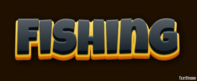 Fishing Effet de texte