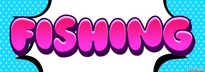 Fishing Text Effect