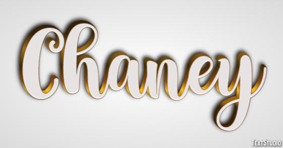 Chaney Text Effect