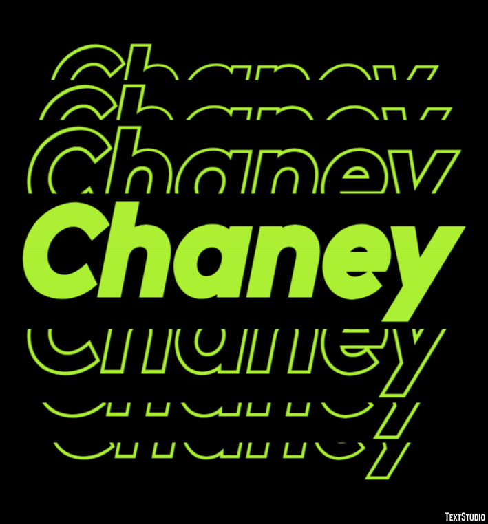 Chaney Text Effect