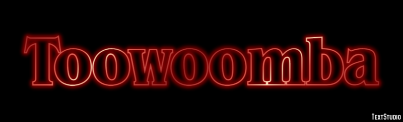 Toowoomba Efekt tekstowy