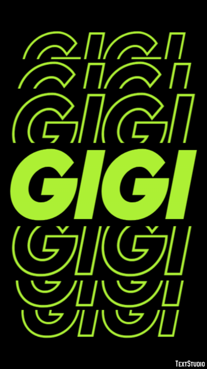 Gigi Efekt tekstowy