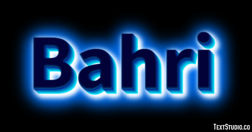 Bahri Efekt tekstowy