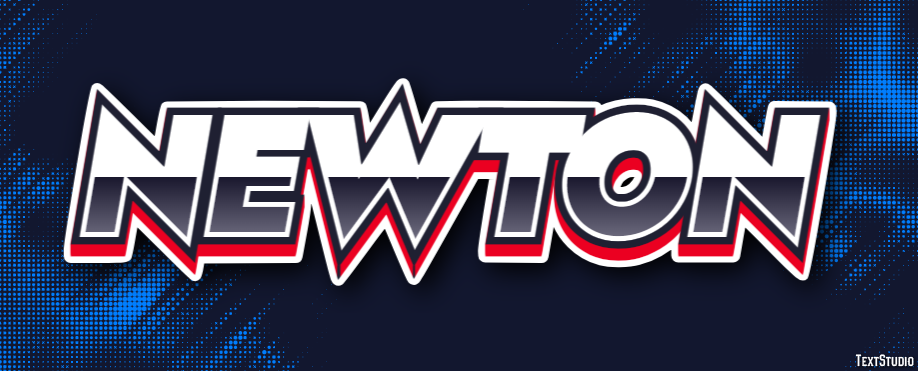 Newton Efekt tekstowy