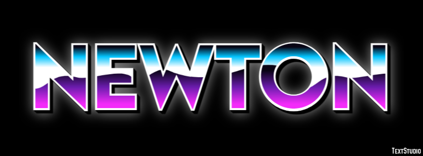 Newton Efekt tekstowy