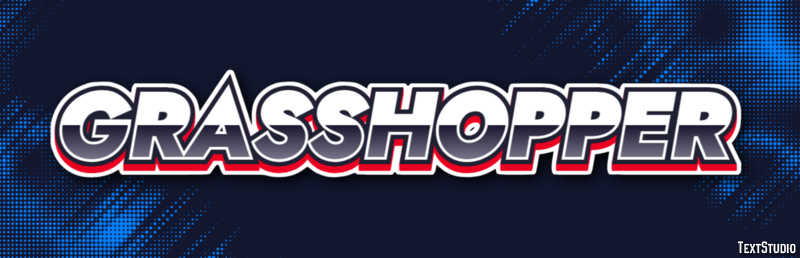 Grasshopper Efecto de texto