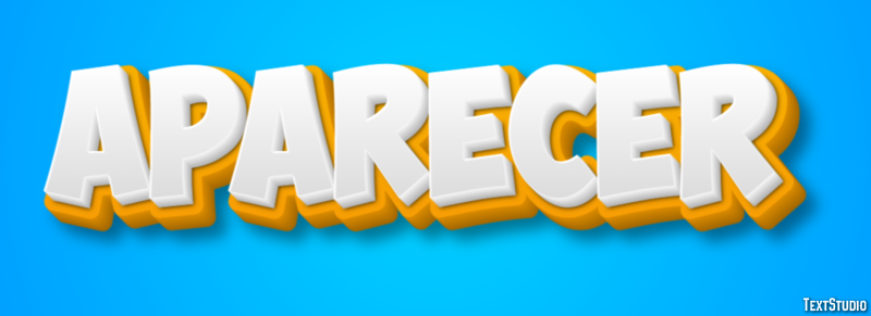 Aparecer Efecto de Texto