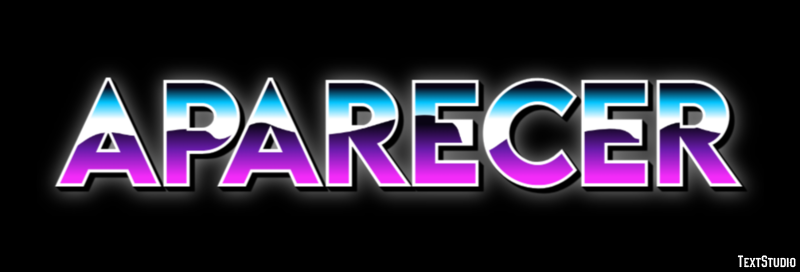 Aparecer Texteffekt