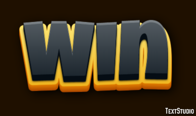 Win Text Effect