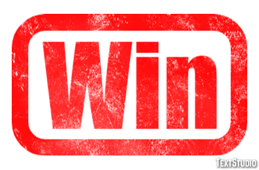 Win Text Effect