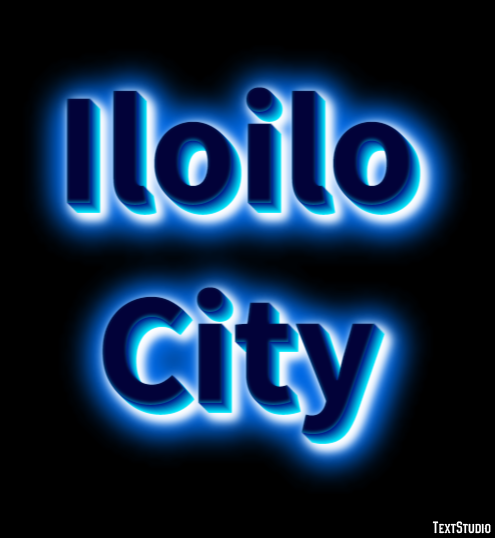 Iloilo City Effetto testo