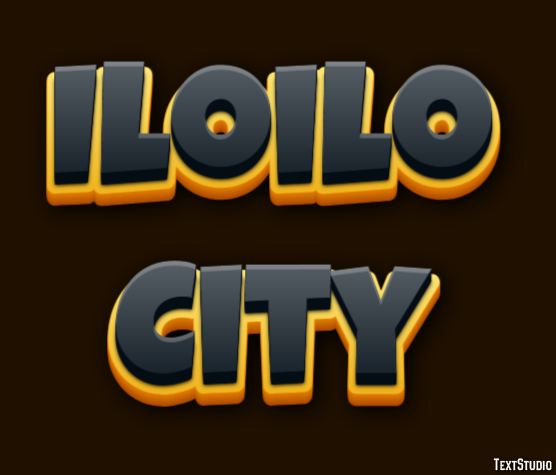 Iloilo City Effetto testo