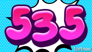 535 Text Effect