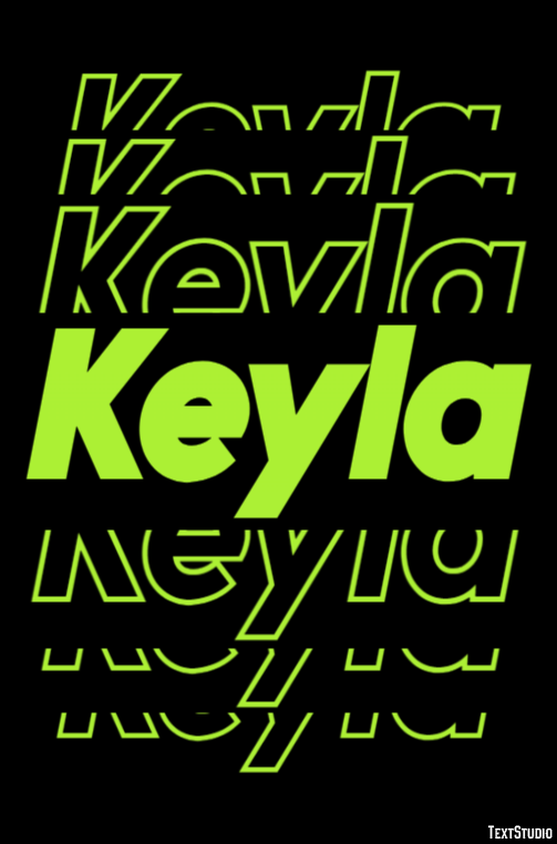 Keyla Tekst effect