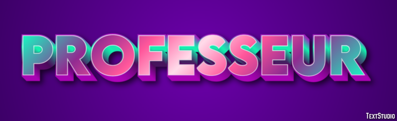 Professeur Effet de Texte