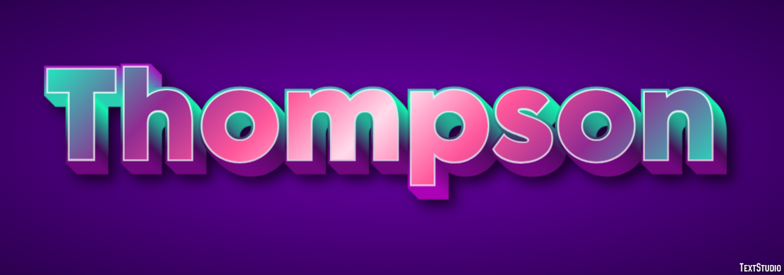 Thompson Text Effect