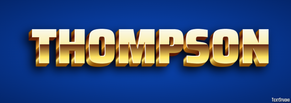 Thompson Text Effect