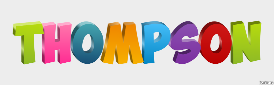 Thompson Text Effect