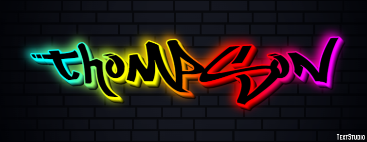Thompson Text Effect