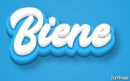 Biene テキスト効果