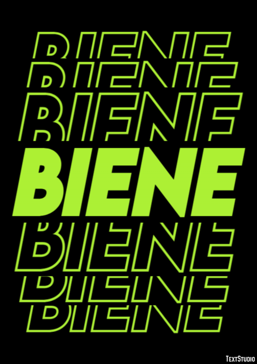 Biene テキスト効果