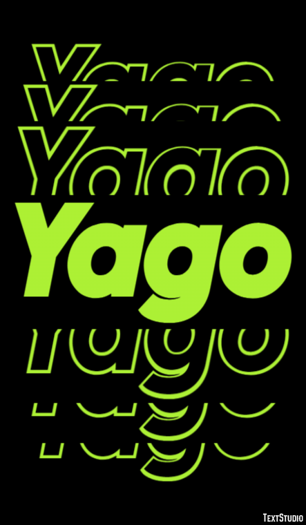 Yago Text Effect