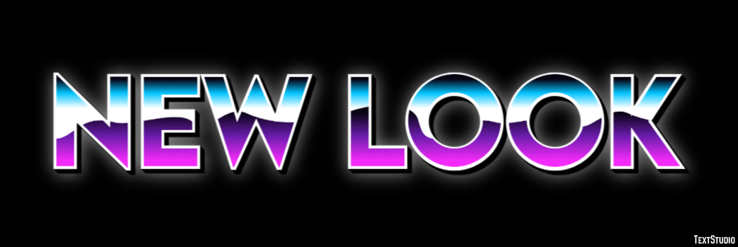 New Look Tekst effect