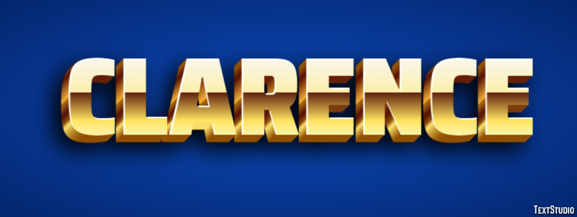 Clarence Text Effect