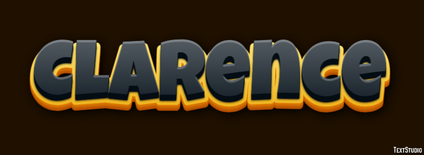 Clarence Text Effect