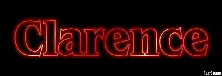 Clarence Text Effect