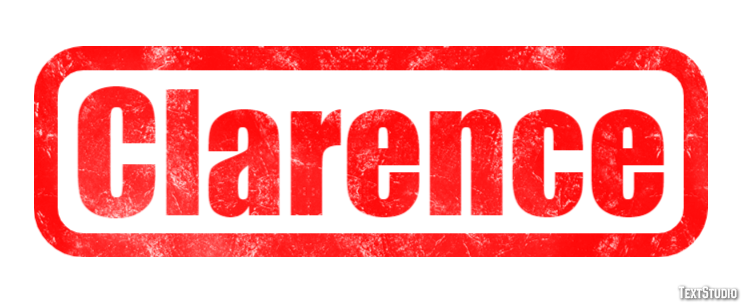 Clarence Text Effect