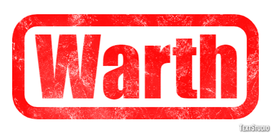 Warth Efekt tekstowy