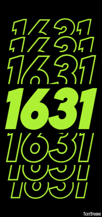 1631 Efekt tekstowy