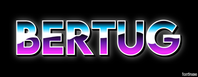 Bertug Efecto de Texto