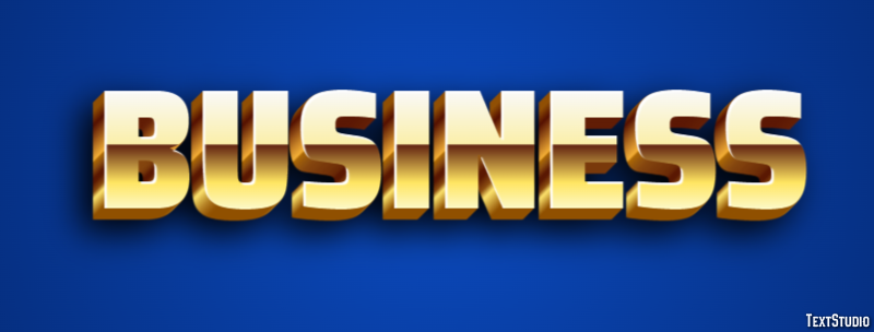 Business Efecto de Texto