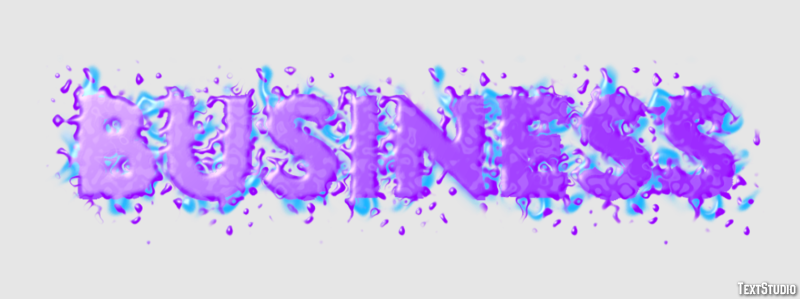 Business Text Effect