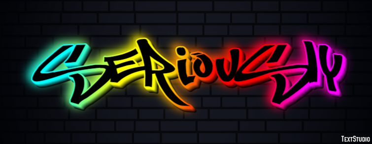 Seriously Text Effect