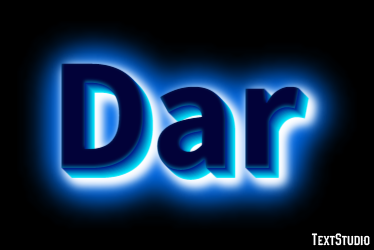 Dar Efeito de texto