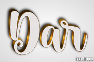 Dar Efeito de texto