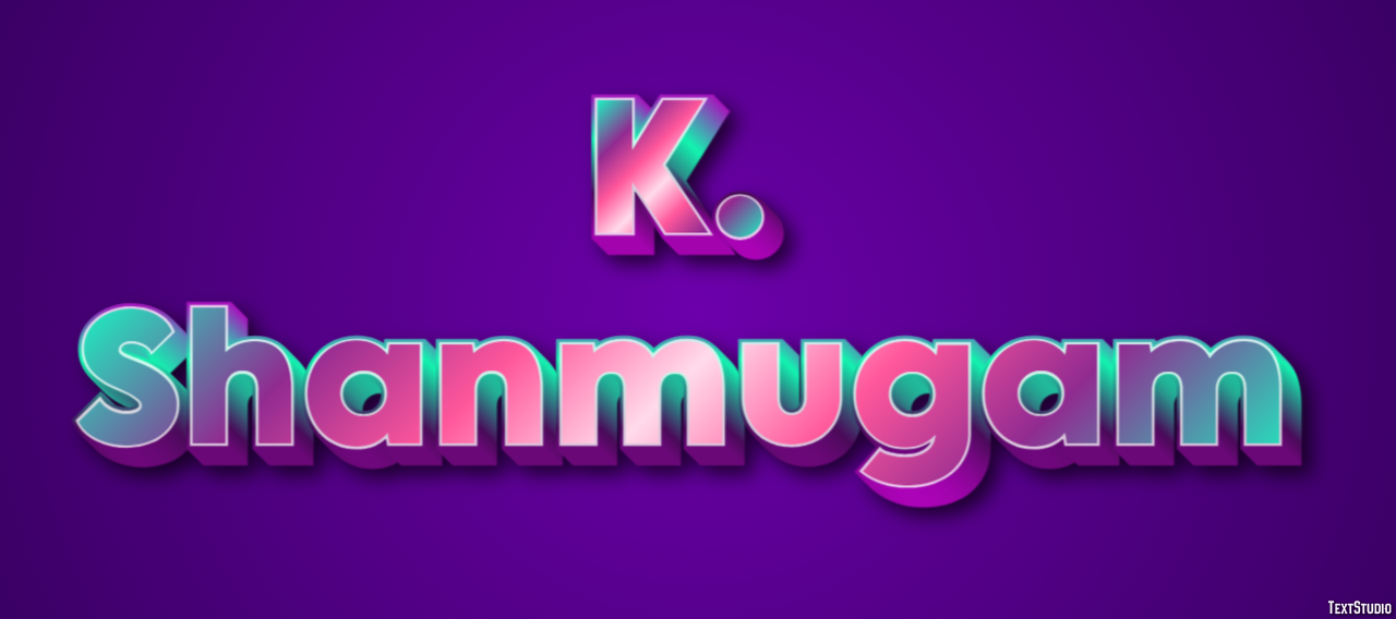 K. Shanmugam Efeito do texto