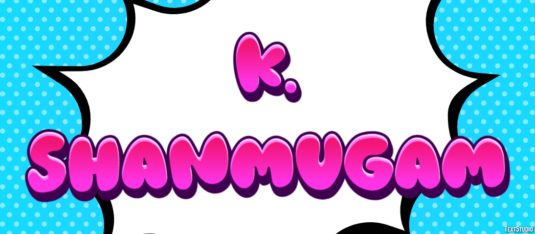 K. Shanmugam Efeito do texto