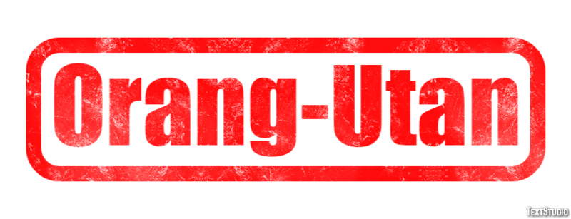 Orang-Utan Efekt tekstowy