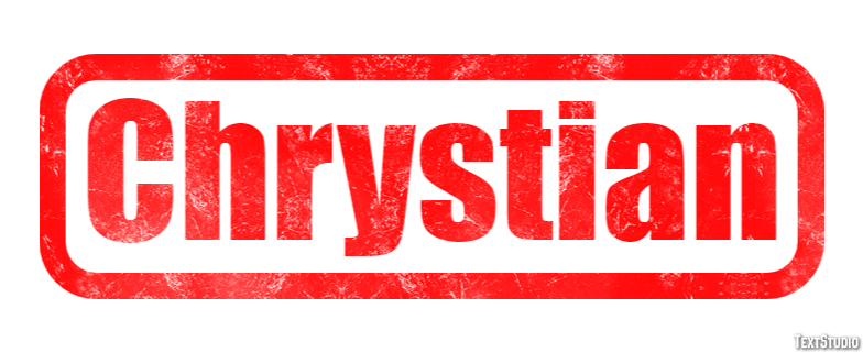 Chrystian Efecto de texto