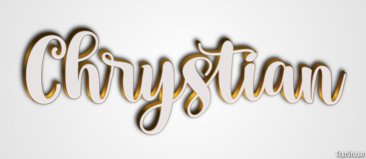 Chrystian Effetto testo