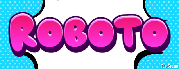Roboto テキスト効果