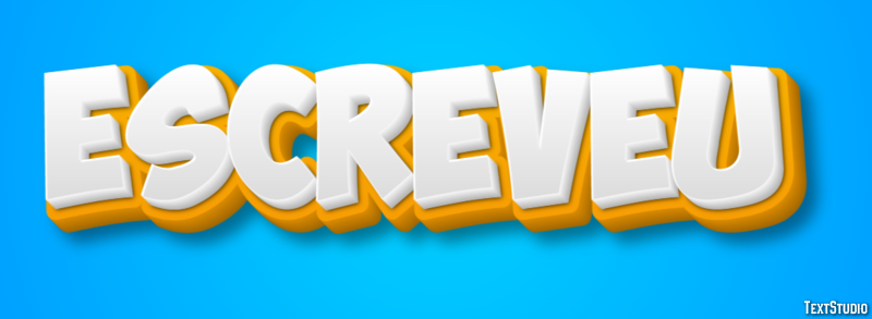 Escreveu Text Effect